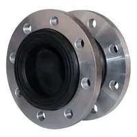 Компенсатор резиновый CR-E25-F Ду200 Ру10 резиновая вставка (корпус) - EPDM тип присоединения - фланцевый материал фланцев - сталь углеродистая оцинкованная купить в Екатеринбурге